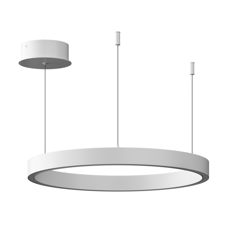 Подвесной светильник Byled серия Halo 1535 (23W, 220V, CRI>90, 400mm, Белый корпус, Цвет: Нейтральный белый) (HALO-RN-WH-1535-23-NW, 008163)