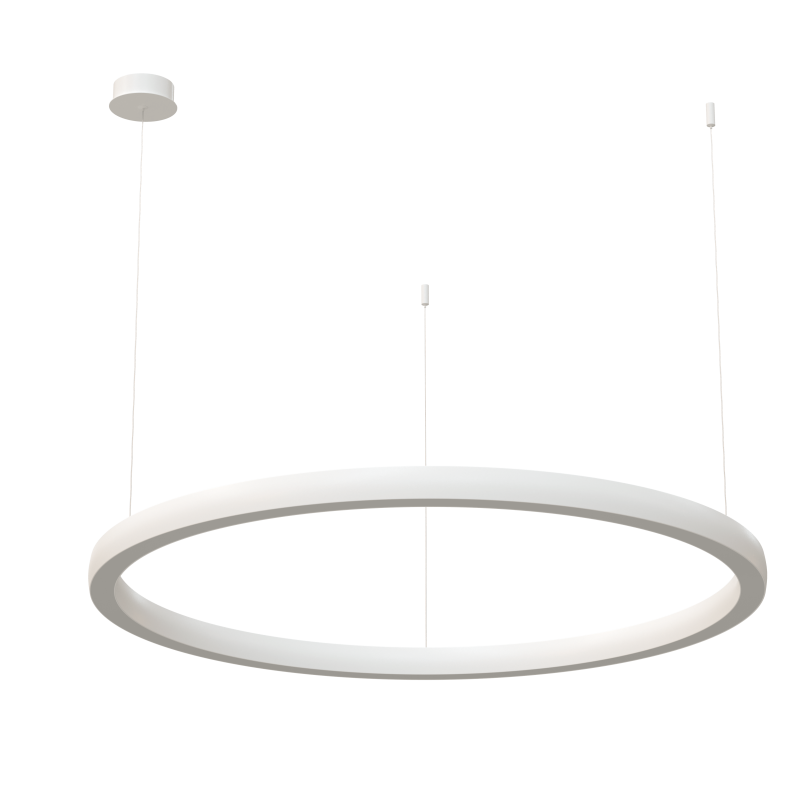 Подвесной светильник Byled серия Halo 4555 (72W, 220V, CRI>90, 1200mm, Белый корпус, Цвет: Нейтральный белый) (HALO-RN-WH-4555-72-NW, 008159)