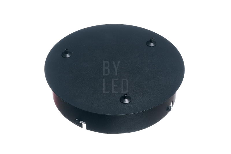 Чашка накладная для светильников Halo на три отверстия, черная (HALO-RN-BL-Cup-3, 008179)