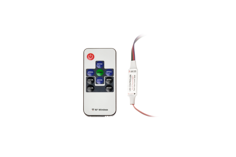 Контроллер (RGB) с пультом Byled серия CNS (12-24v, 3CH*2A, RF, 10кн.)