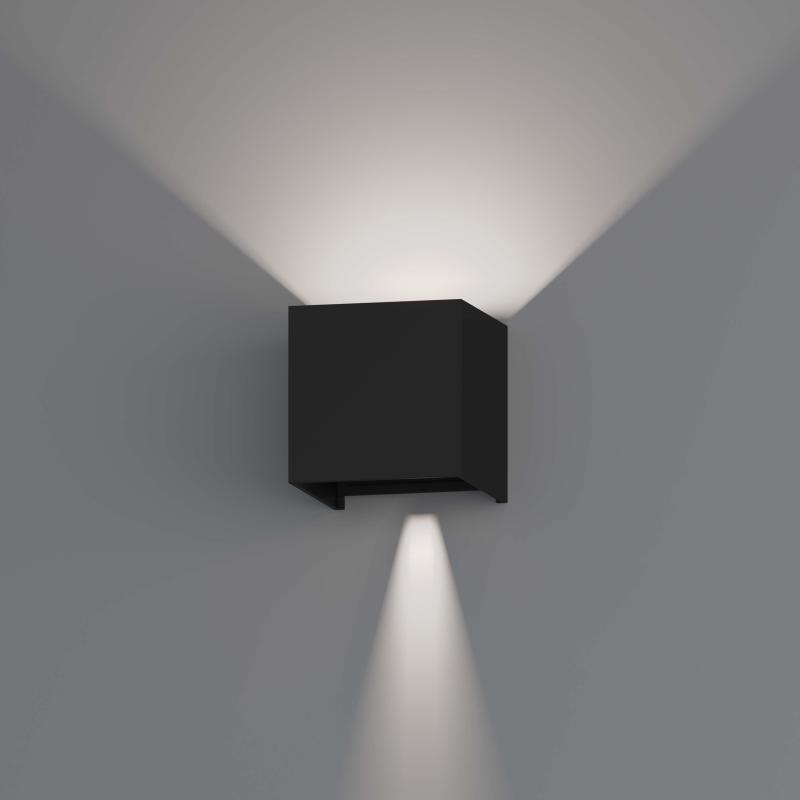 Настенный светильник Byled серия Flare (7W, 230V, CRI>80, Черный корпус, Цвет: Теплый белый) (FLARE-CB-BL-7-WW, 008200)