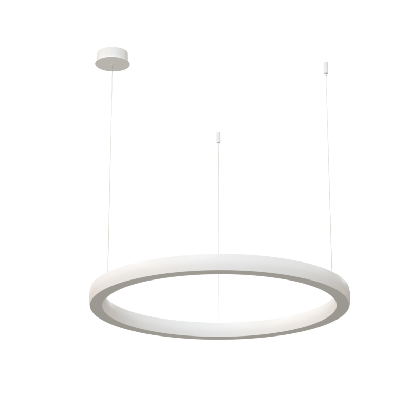 Подвесной светильник Byled серия Halo 4555 (48W, 220V, CRI>90, 900mm, Белый корпус, Цвет: Нейтральный белый) (HALO-RN-WH-4555-48-NW, 008155)