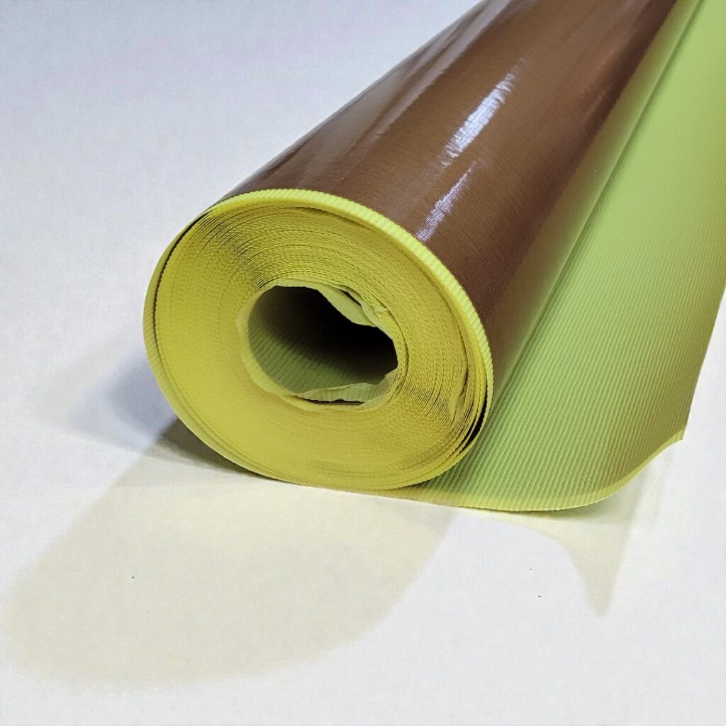 PTFE-фторлакоткань с клеевым слоем 0,13х1000 мм (самоклеящаяся тефлоновая лента)